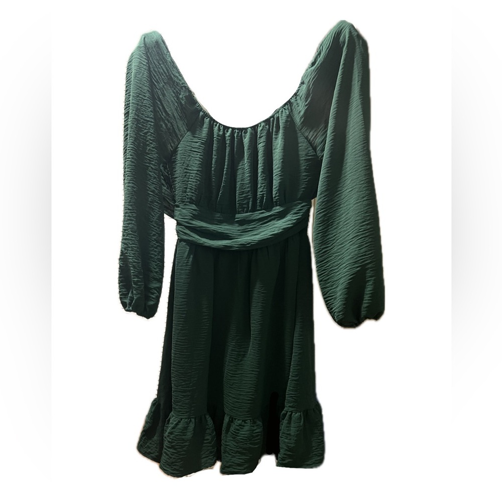 Elegant Green Women's Dress
